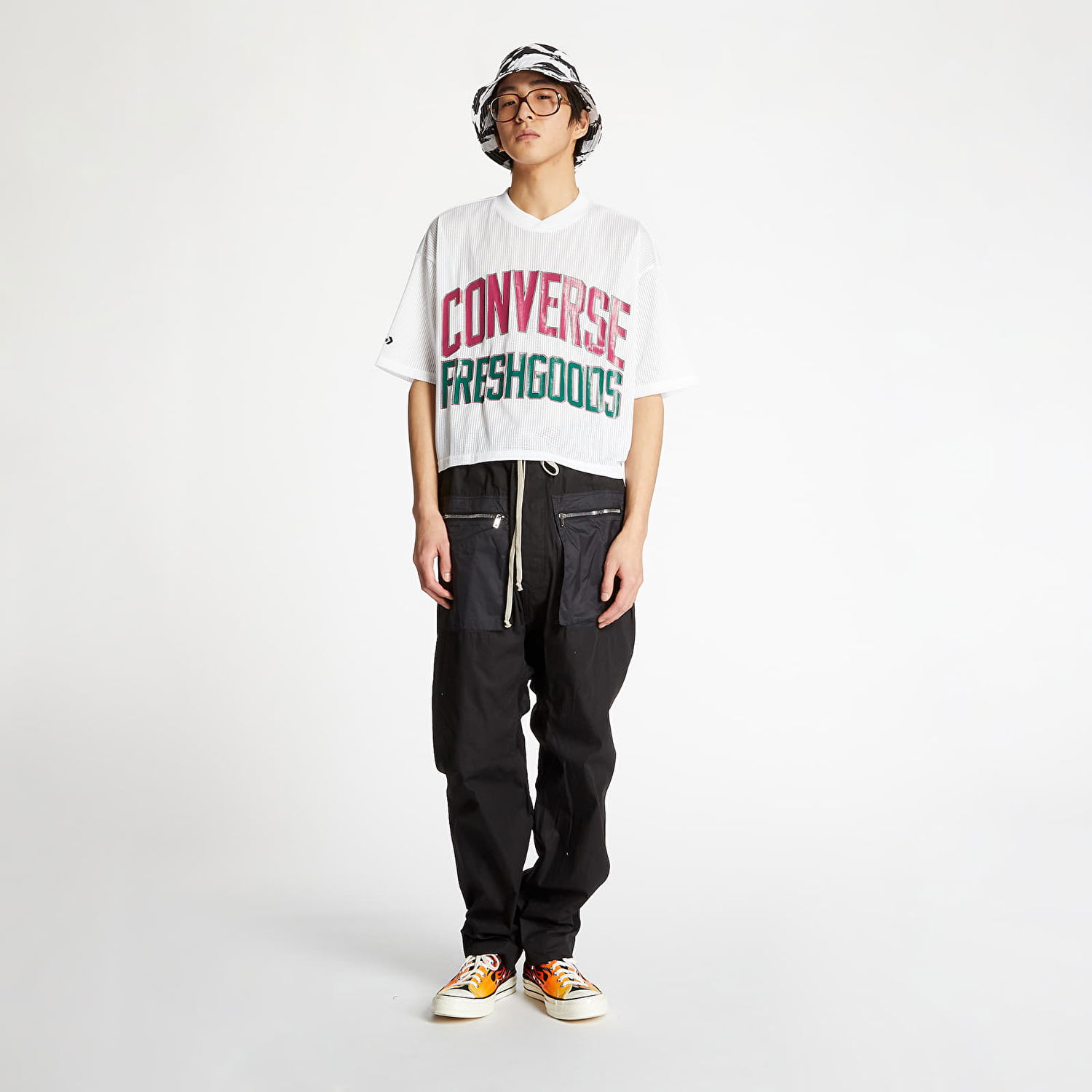 Тениска Converse Joe Fresh Goods x Football Top Бяло | 10022146-A01, 0