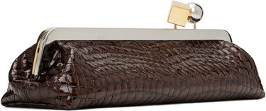 Дамска чанта Jacquemus Jacquemus La Croisière 'The Salon' Clutch Кафяво | 25E251BA413-3237, 2