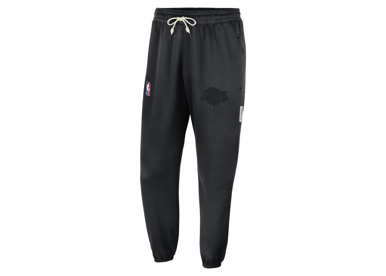 Панталони Nike NBA Los Angeles Lakers Standard Issue Pants Black Черно | DB0957-010, 0