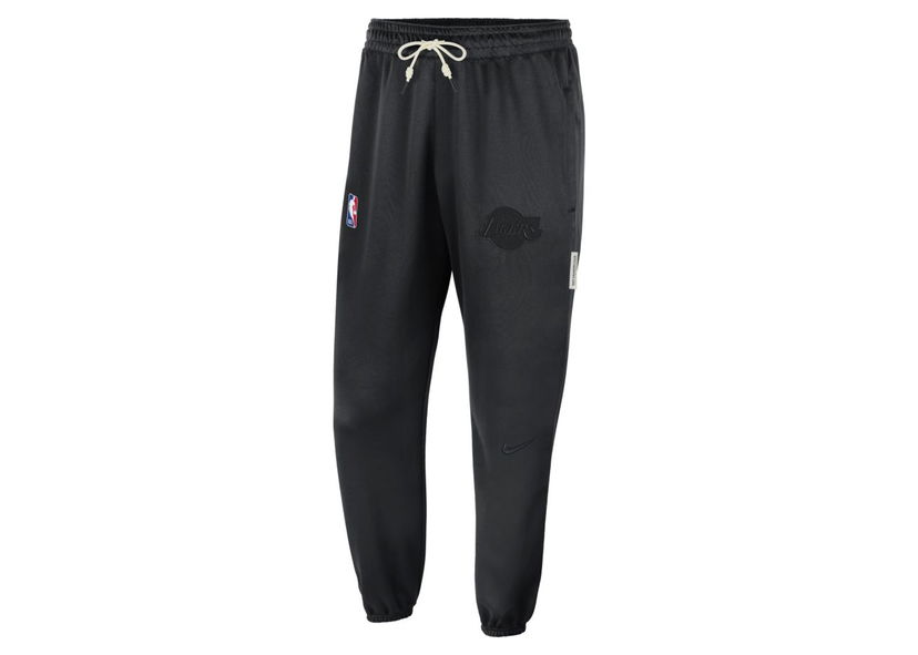 Панталони Nike NBA Los Angeles Lakers Standard Issue Pants Black Черно | DB0957-010