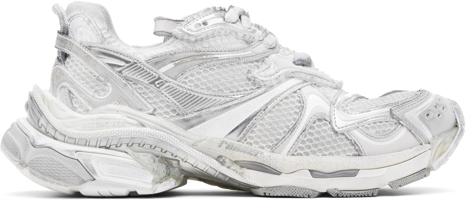 Кецове и обувки Balenciaga Balenciaga Runner 2.0 Бяло | 779066W3RXP9110, 0