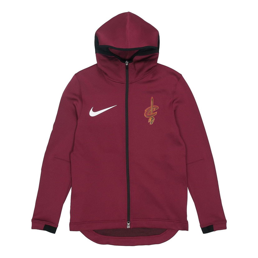 Суитчър Nike Therma Flex Showtime Full-Zip Cavaliers Hoodie Бургунди | 899833-677