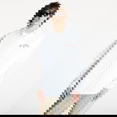 Риза Off-White Star Arrow Popl Bowling Shirt Бяло | OMGG013S25FAB0020110, 0