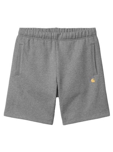 Къси панталони Carhartt WIP Chase Sweat Short Сиво | I033669_00C_XX