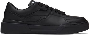 Кецове и обувки Dolce & Gabbana Black New Roma Sneakers Черно | CS2036A1065, 0