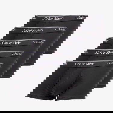 Боксерки CALVIN KLEIN Microfiber Stretch Low Rise Trunk 5-Pack Black Черно | LV00NB4412 UB1, 0