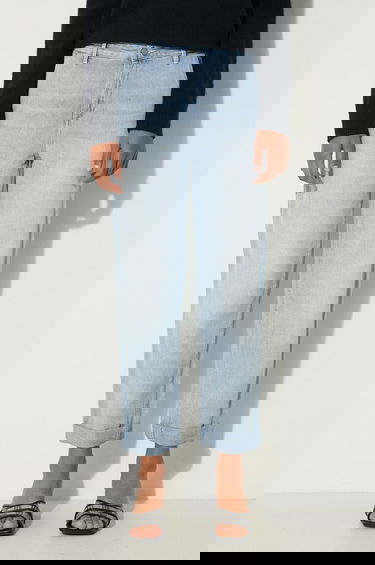 Дънки Carhartt WIP WIP Pierce Light Wash Cuffed Jeans Синьо | I025268.BLUE.LIGHT, 0