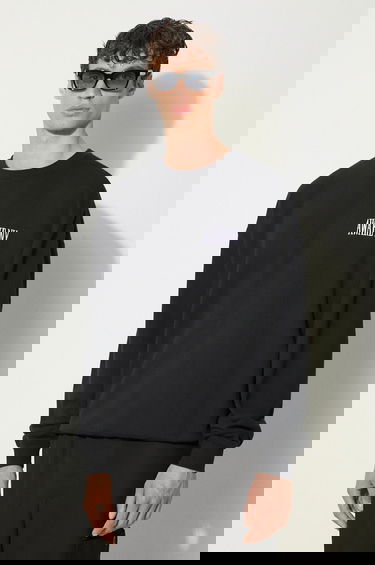 Суитчър Awake NY Awake NY Awake Crewneck Cotton Sweatshirt with Logo Черно | SP24.CN002, 3