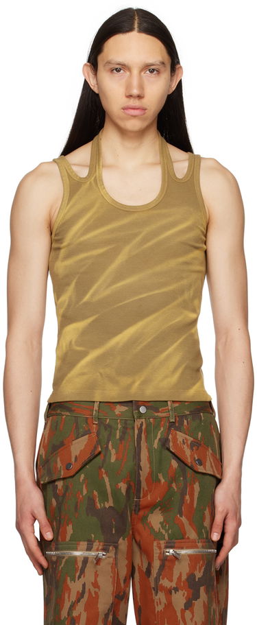 Потник Dion Lee Interlink Tank Top Бежово | C3318S23, 0