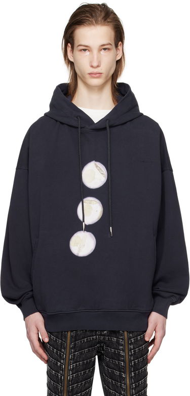 Суитчър Feng Chen Wang Feng Chen Wang Plant Dye Hoodie Тъмно синьо | FMS17HD04, 0