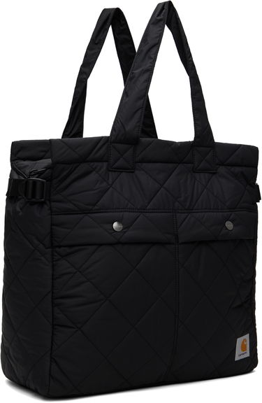 Голяма пазарска чанта Carhartt WIP Quilted Travel Tote Bag Черно | I033785 89XX, 1