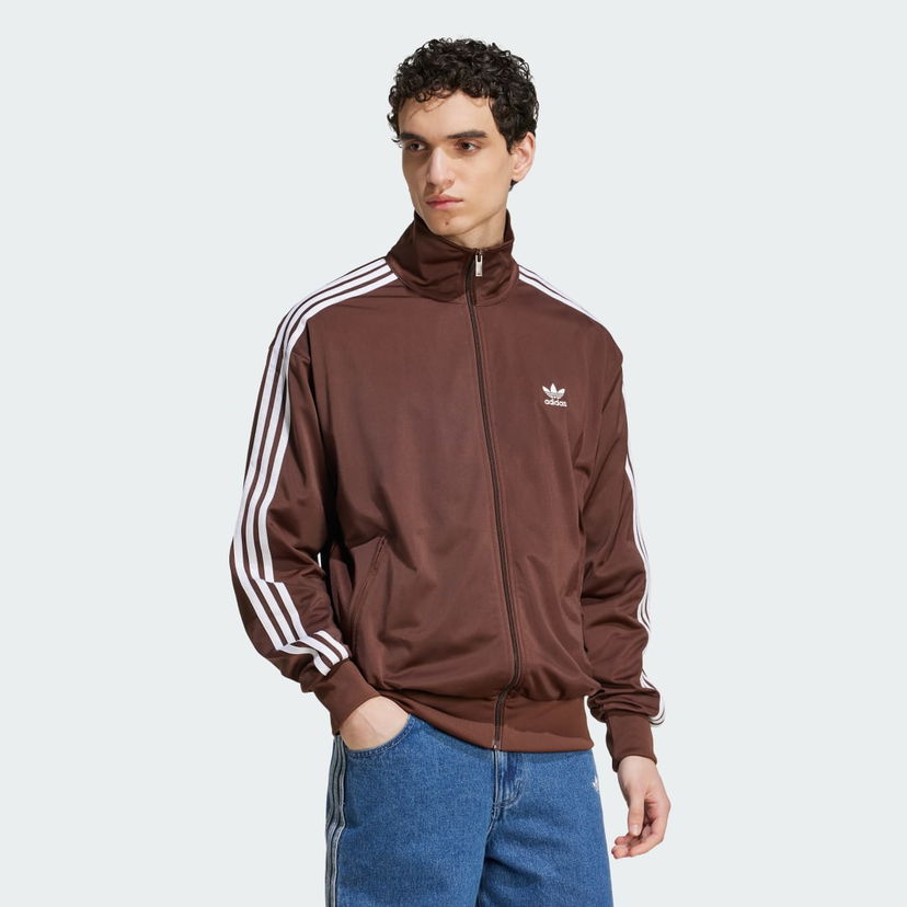 Яке adidas Performance Adicolor Classics Firebird Track Jacket Кафяво | KA0459