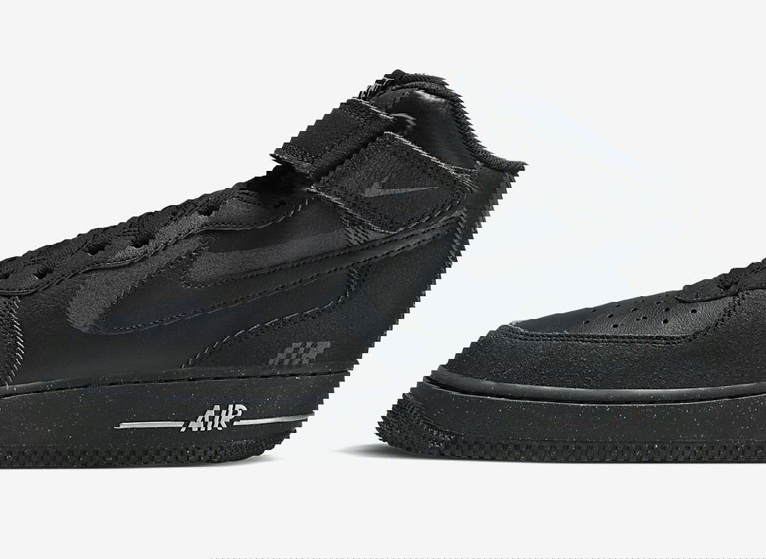 Кецове и обувки Nike Air Force 1 Mid "Off Noir" Черно | DQ7666-001, 0