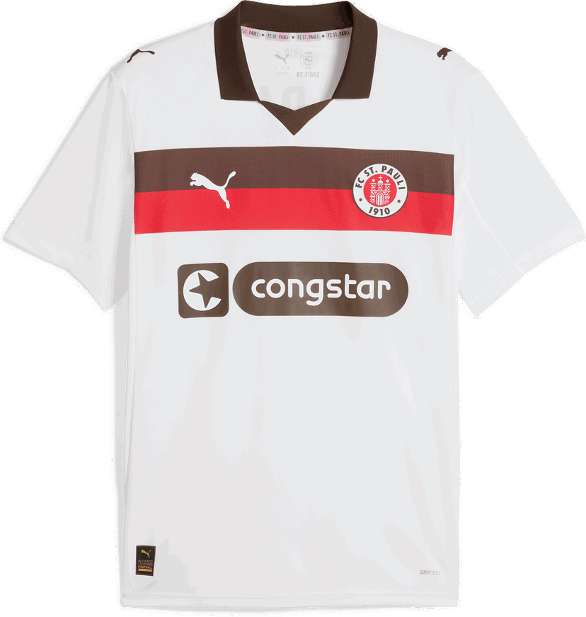 Фланелка Puma Puma FC St. Pauli Away Jersey Бяло | 783069-02