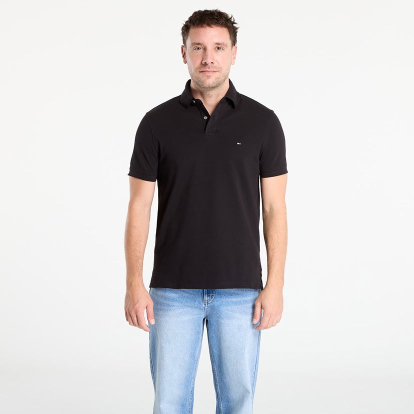 Поло тениска Tommy Hilfiger Tommy Hilfiger 1985 Regular Polo Shirt Черно | MW0MW17770 BDS