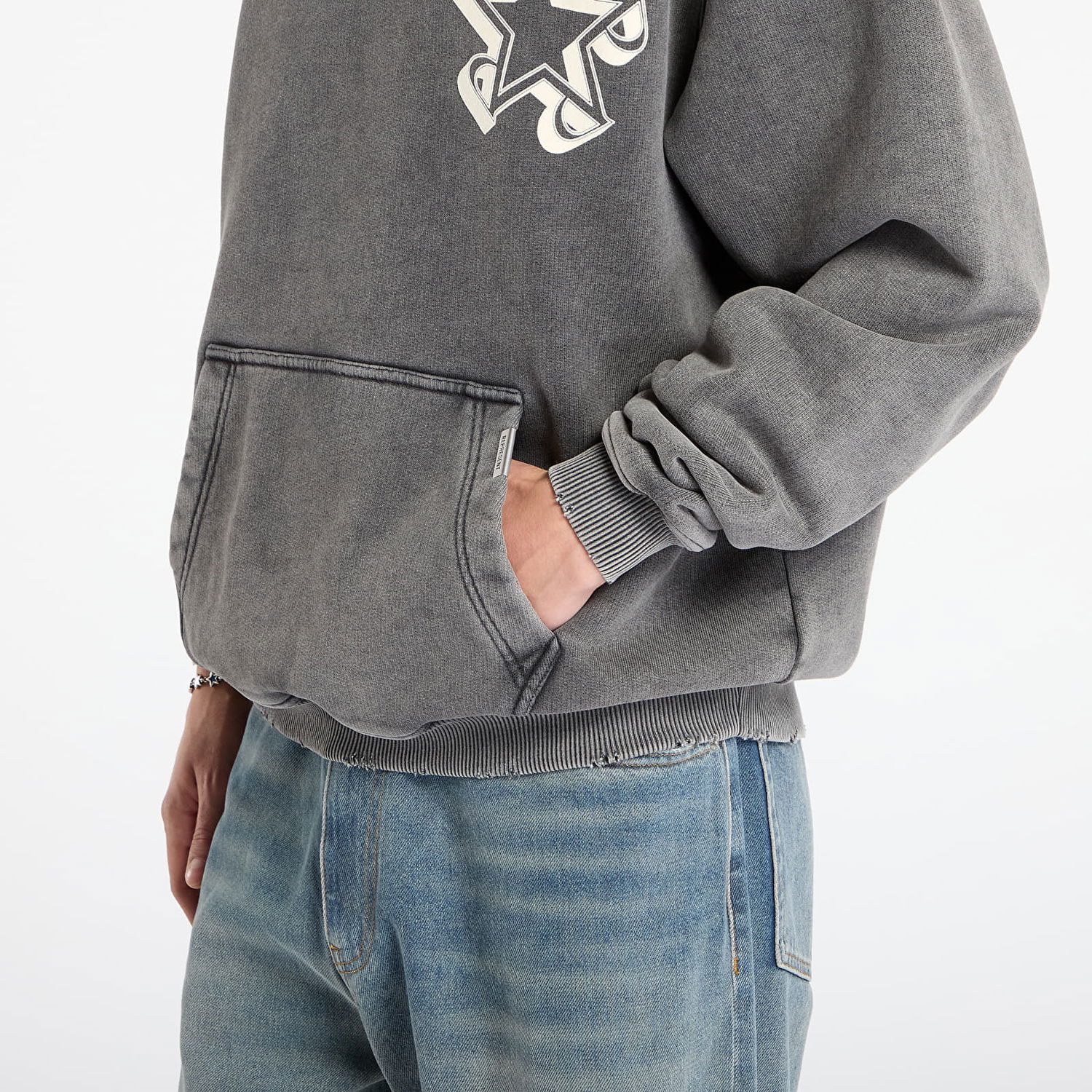 Суитчър Represent Clo Vintage Initial Star Hoodie L Сиво | MLM100375-47, 1