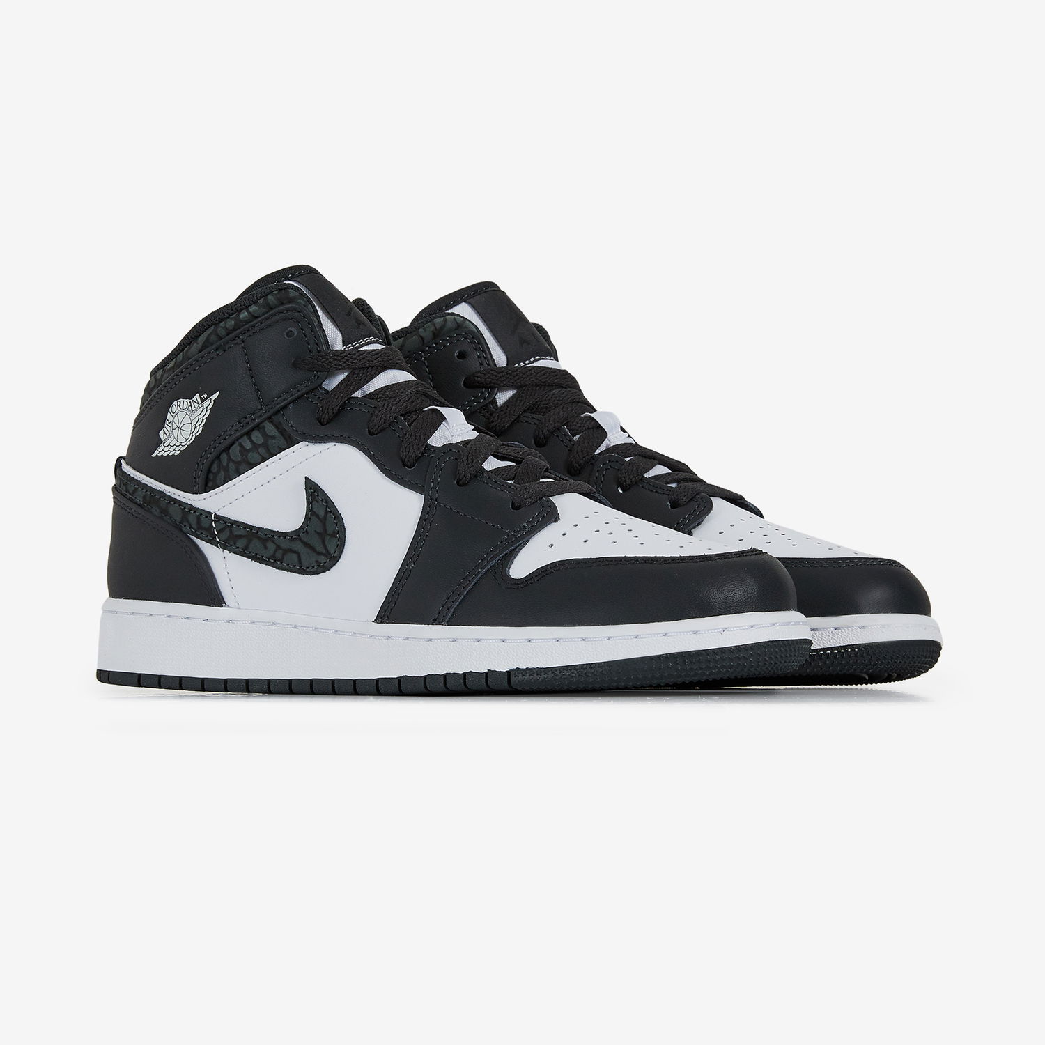Кецове и обувки Jordan Air Jordan 1 Mid "Black Elephant" W Бяло | FB9909-001, 1