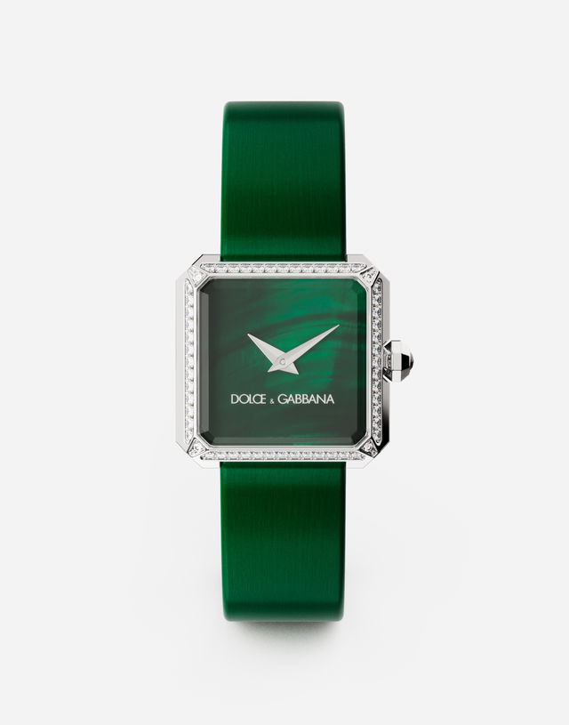 Sofia Steel Watch With Colorless Diamonds