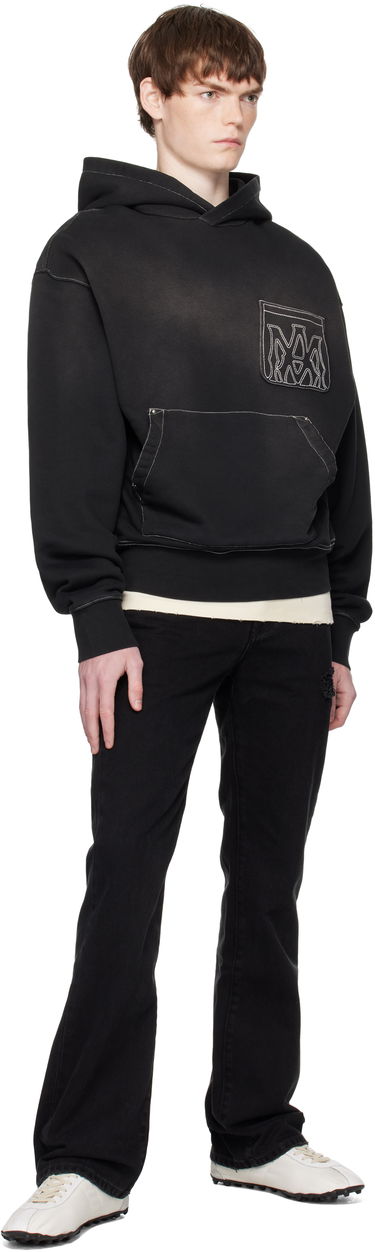 Суитчър AMIRI AMIRI MA Outline Oversized Hoodie Черно | AMJYHD1120, 3