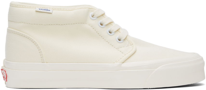 Кецове и обувки Vans Chukka LX Mid-Top OG Бяло | VN0A3GRX0RD, 0