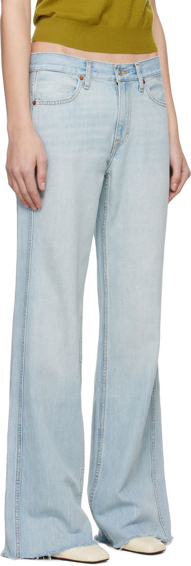Дънки RE/DONE Re/Done 'The Californian' Wide-Leg Jeans Синьо | 168-03WCALIJN, 1