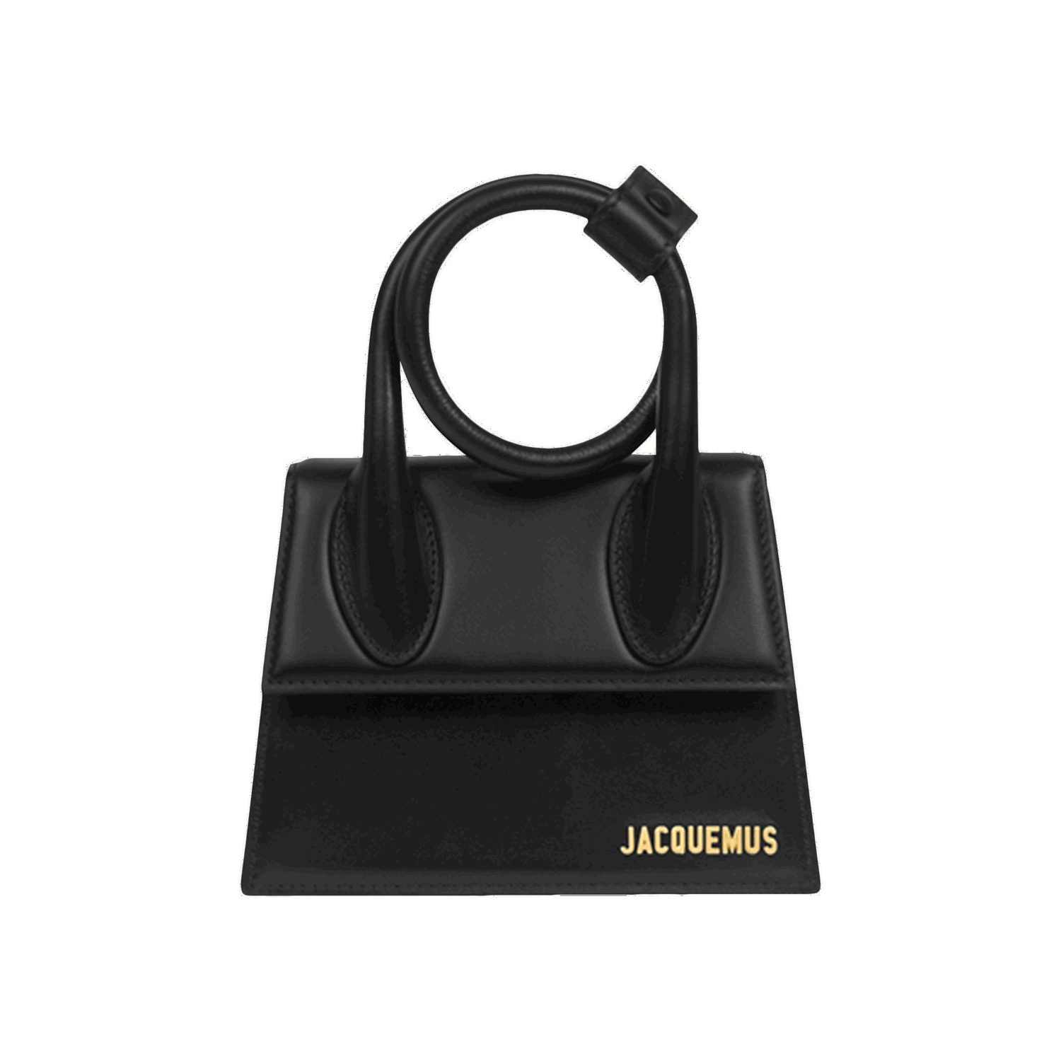 Дамска чанта Jacquemus Le Chiquito Noeud Hand Bag Черно | 213BA005 3000 990, 0
