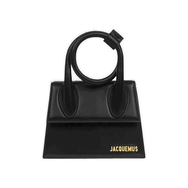 Дамска чанта Jacquemus Le Chiquito Noeud Hand Bag Черно | 213BA005 3000 990, 0