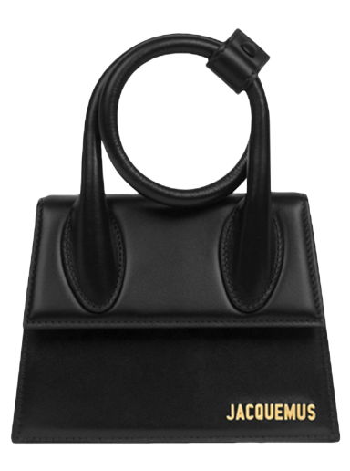 Дамска чанта Jacquemus Le Chiquito Noeud Hand Bag Черно | 213BA005 3000 990