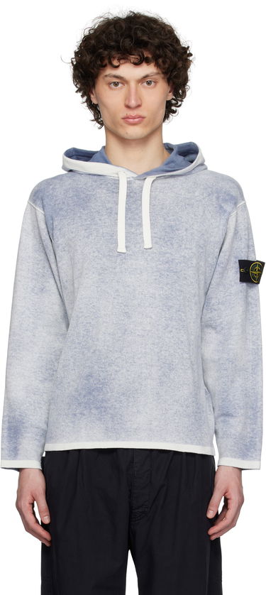 Суитчър Stone Island Stone Island Raw Hand Light Reversible Hoodie Синьо | K1S15 5100029 S00Z2, 0