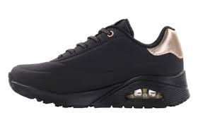 Кецове и обувки Skechers Uno Черно | 155196-BBK, 3