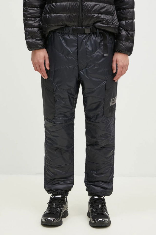 Black Puffer Pants