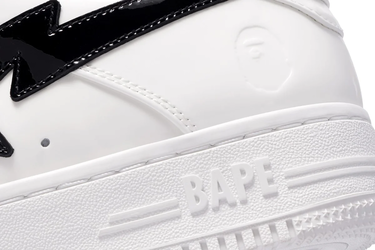 Кецове и обувки BAPE Bape Sta #2 White/Black Бяло | 0ZXSHM191302M-WHT, 4