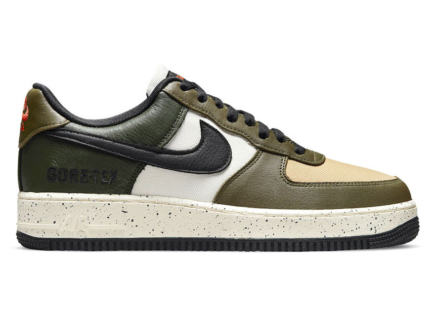 Кецове и обувки Nike Air Force 1 Low Gore-Tex Escape Черно | DM6435-222, 0