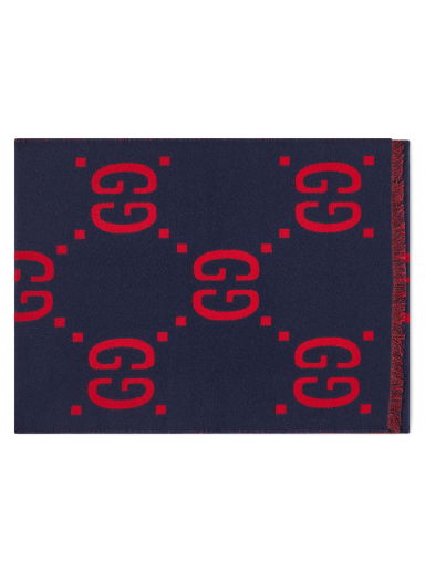 GG Jaquard Scarf Midnight