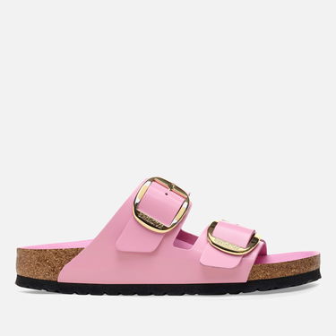 Кецове и обувки Birkenstock Arizona Big Buckle Slim Fit High Shine Double Strap Sandals W Розово | 1026532, 0