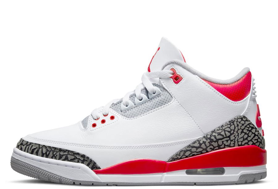 Кецове и обувки Jordan Air Jordan 3 Retro "Fire Red" Червено | DN3707-160, 1