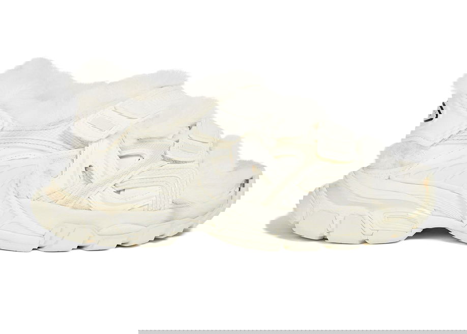 Кецове и обувки Balenciaga Track Sandal Fake Fur Beige W Бяло | 668560W3CQ39700, 0