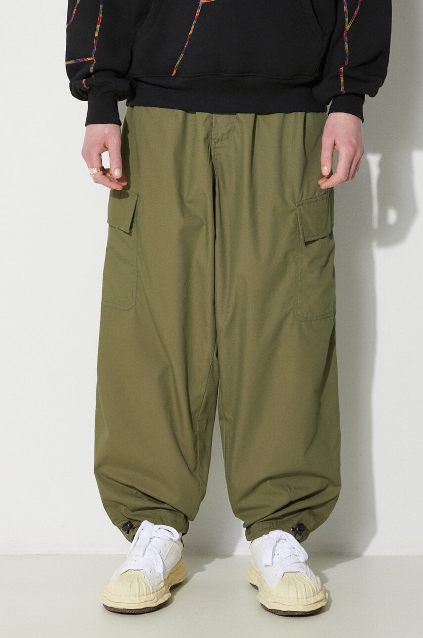 Карго панталони Universal Works Universal Works Loose Cargo Pants Зелено | 30143.OLIVE, 0