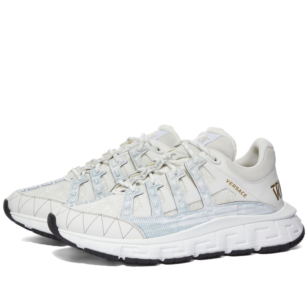 Кецове и обувки Versace Trigreca "White/Grey" Бяло | DSU8094-D18TCG-D0191, 0