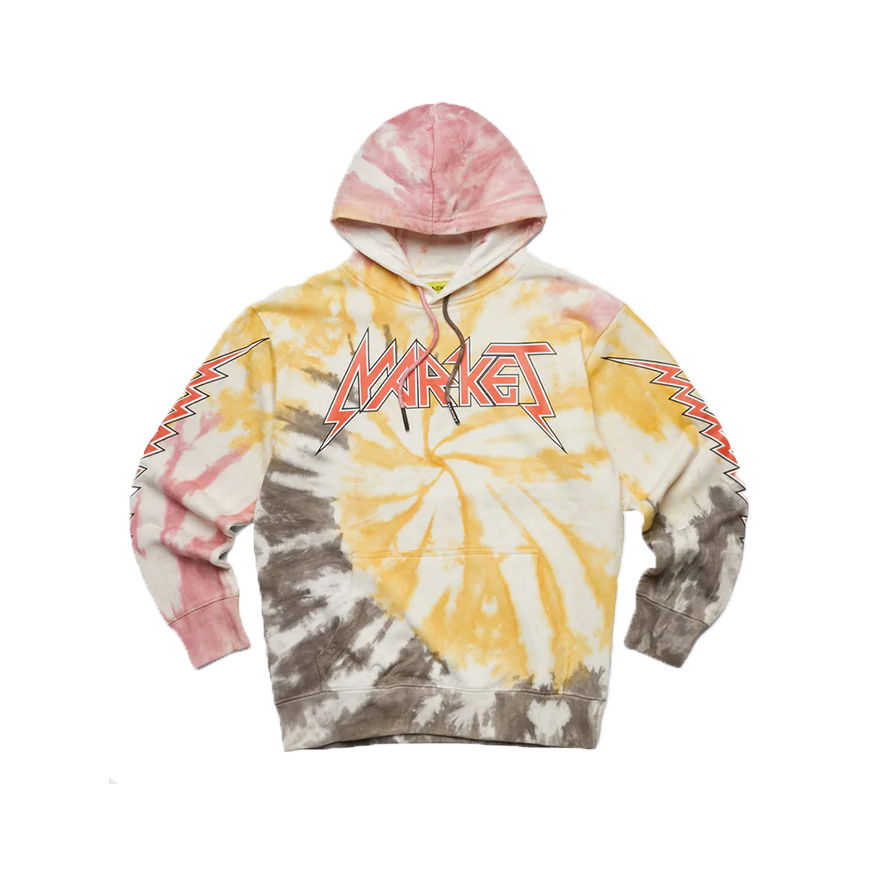 Суитчър MARKET Iron Tie-Dye Hoodie Многоцветен | 397000372, 0