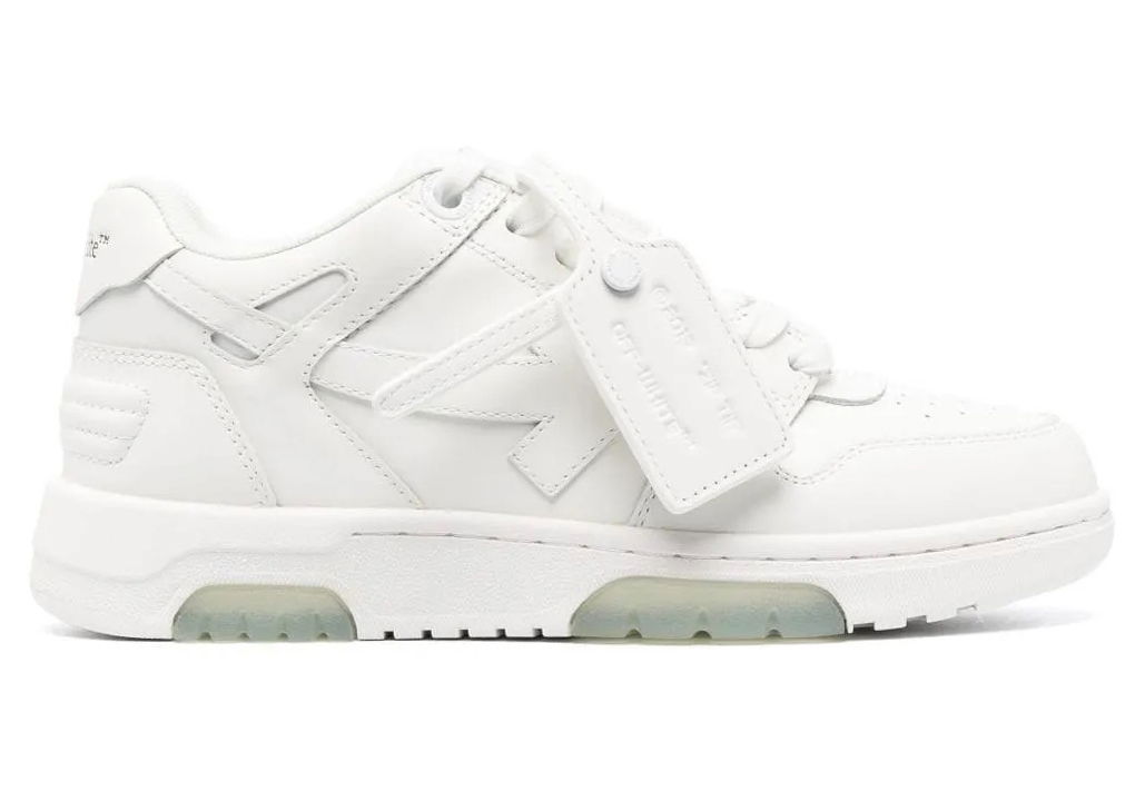 Кецове и обувки Off-White Out Of Office Calf Leather "Triple White" W Бяло | OWIA259C99-LEA005-0100, 0