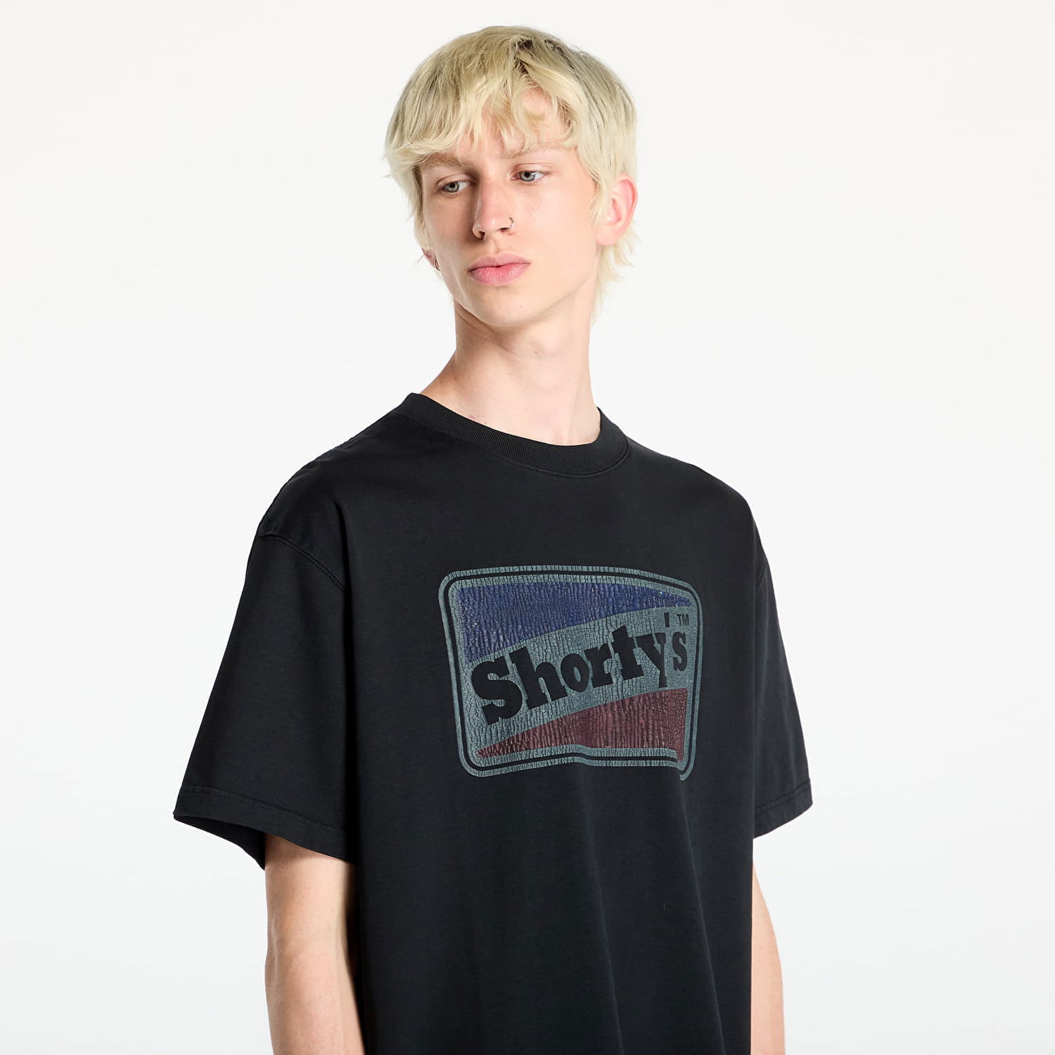 Тениска Pleasures Box Logo Heavyweight T-Shirt Black Черно | P24F002 BLACK, 1