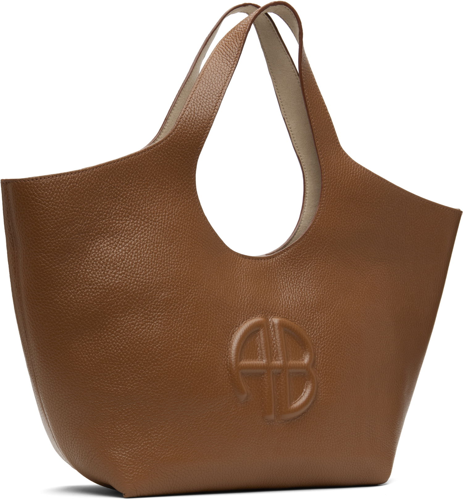 Голяма пазарска чанта Anine Bing Anine Bing Lili Medium Tote Кафяво | A-13-10760-COG1, 1