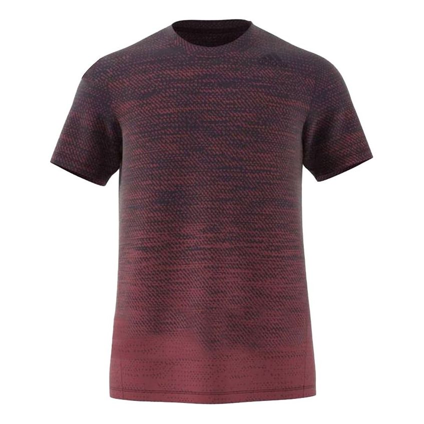 Тениска adidas Originals Adidas Gradient Sports Round Neck Short Sleeve T-Shirt Червено | GC8411, 0