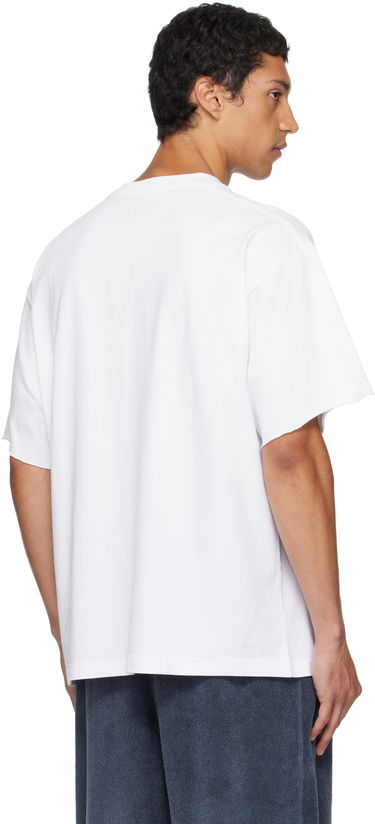 Тениска Alexander Wang Alexander Wang Graphic Short Sleeve T-Shirt Бяло | UCC3251842, 2