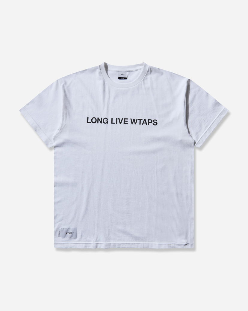 Тениска WTAPS Long Live WTAPS T-Shirt Бяло | 251ATDT-STM02S WHITE