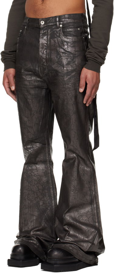 Дънки Rick Owens Rick Owens DRKSHDW Concordians Bolan Bootcut Jeans Металик | DU02E7365 SBZMC, 3