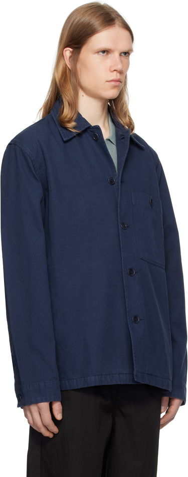 Риза NORSE PROJECTS Norse Standard Twill Overshirt Бяло | N50-0260, 4