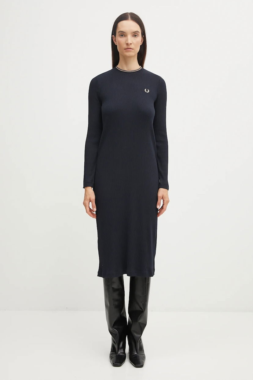 Pокля Fred Perry Fred Perry Mini Dress Тъмно синьо | D1179