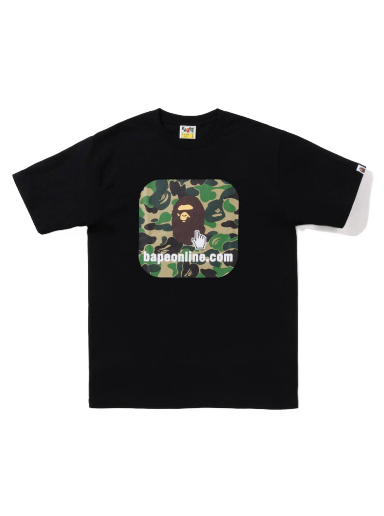 Тениска BAPE ABC Camo Online Exclusive Tee Черно | 1I25-110-003